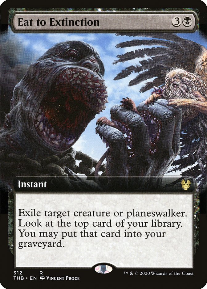 Eat to Extinction (Extended Art) [Theros Beyond Death] | Deep Dive Games St. Marys