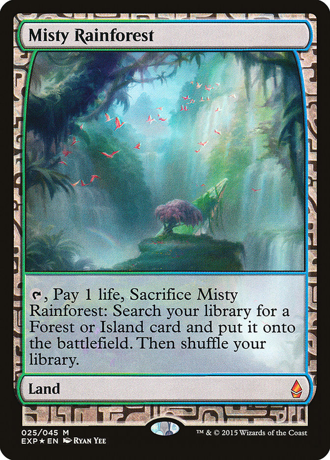 Misty Rainforest [Zendikar Expeditions] | Deep Dive Games St. Marys