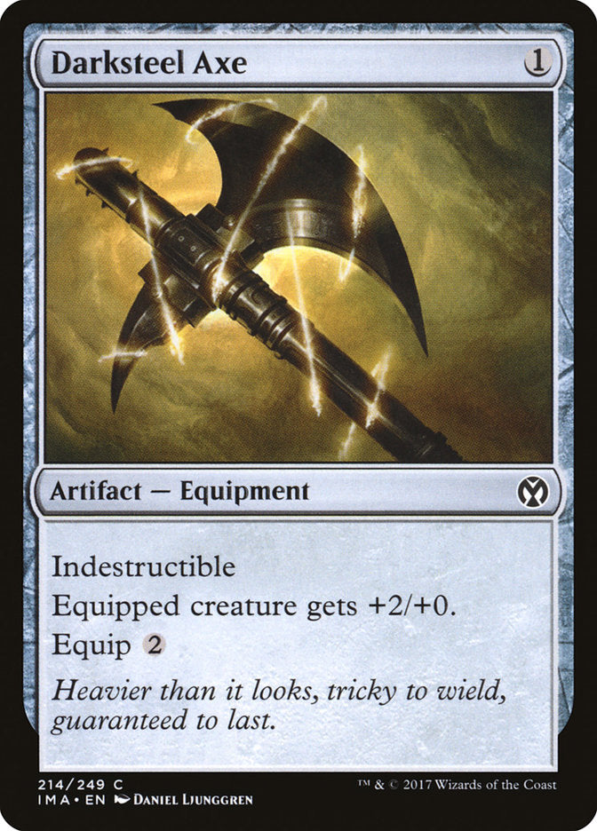 Darksteel Axe [Iconic Masters] | Deep Dive Games St. Marys