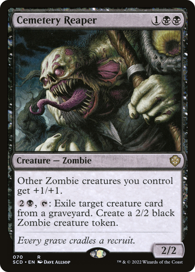 Cemetery Reaper [Starter Commander Decks] | Deep Dive Games St. Marys