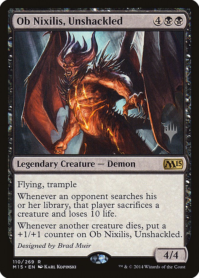 Ob Nixilis, Unshackled [Magic 2015 Promos] | Deep Dive Games St. Marys
