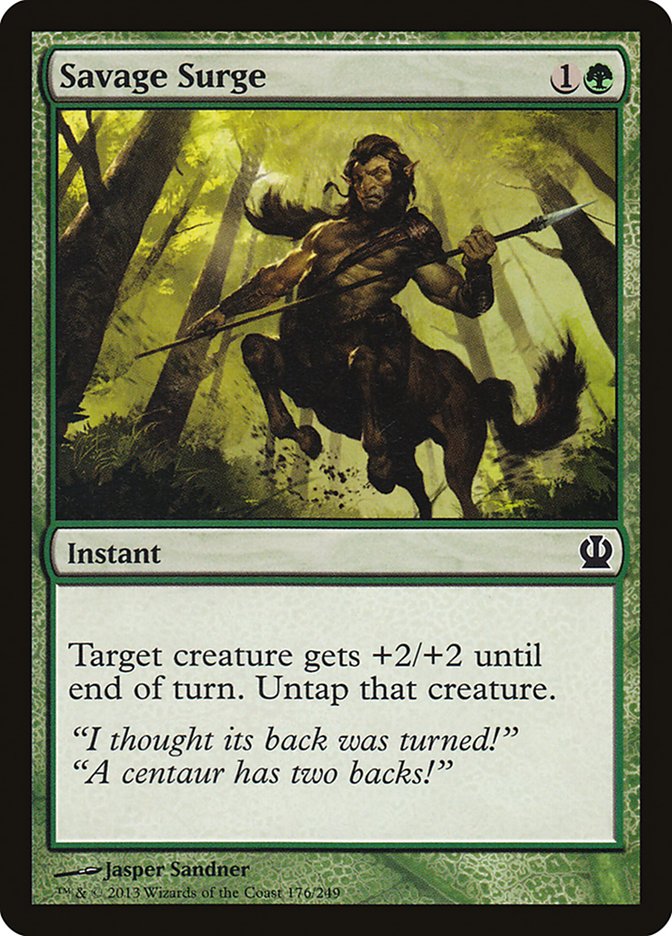 Savage Surge [Theros] | Deep Dive Games St. Marys