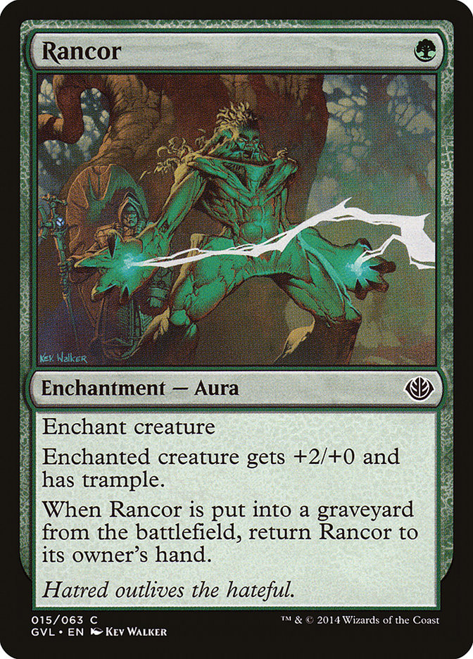 Rancor (Garruk vs. Liliana) [Duel Decks Anthology] | Deep Dive Games St. Marys