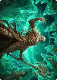 Draugr Necromancer Art Card [Kaldheim Art Series] | Deep Dive Games St. Marys