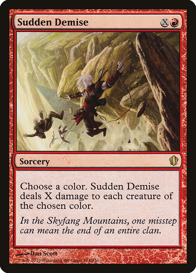 Sudden Demise [Commander 2013] | Deep Dive Games St. Marys