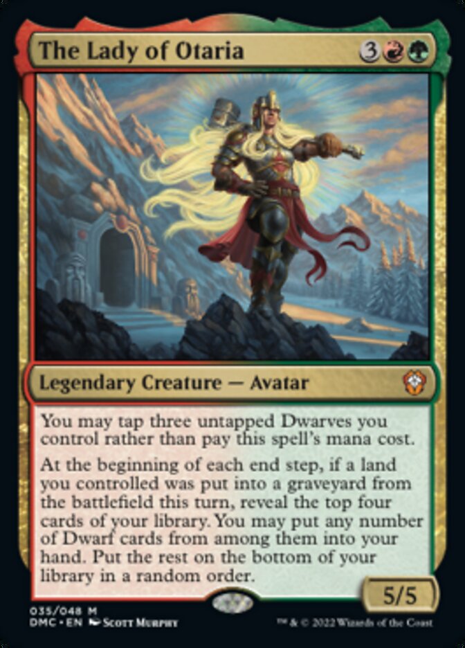 The Lady of Otaria [Dominaria United Commander] | Deep Dive Games St. Marys