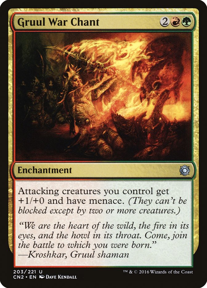 Gruul War Chant [Conspiracy: Take the Crown] | Deep Dive Games St. Marys