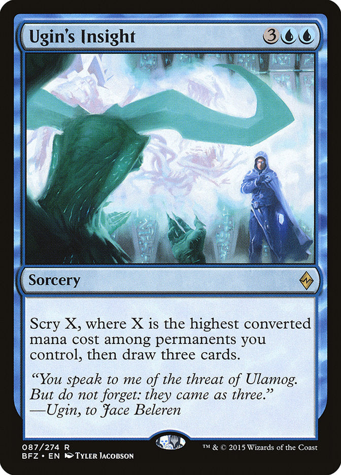 Ugin's Insight [Battle for Zendikar] | Deep Dive Games St. Marys