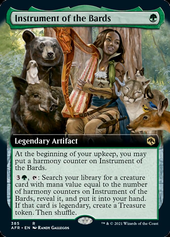 Instrument of the Bards (Extended Art) [Dungeons & Dragons: Adventures in the Forgotten Realms] | Deep Dive Games St. Marys