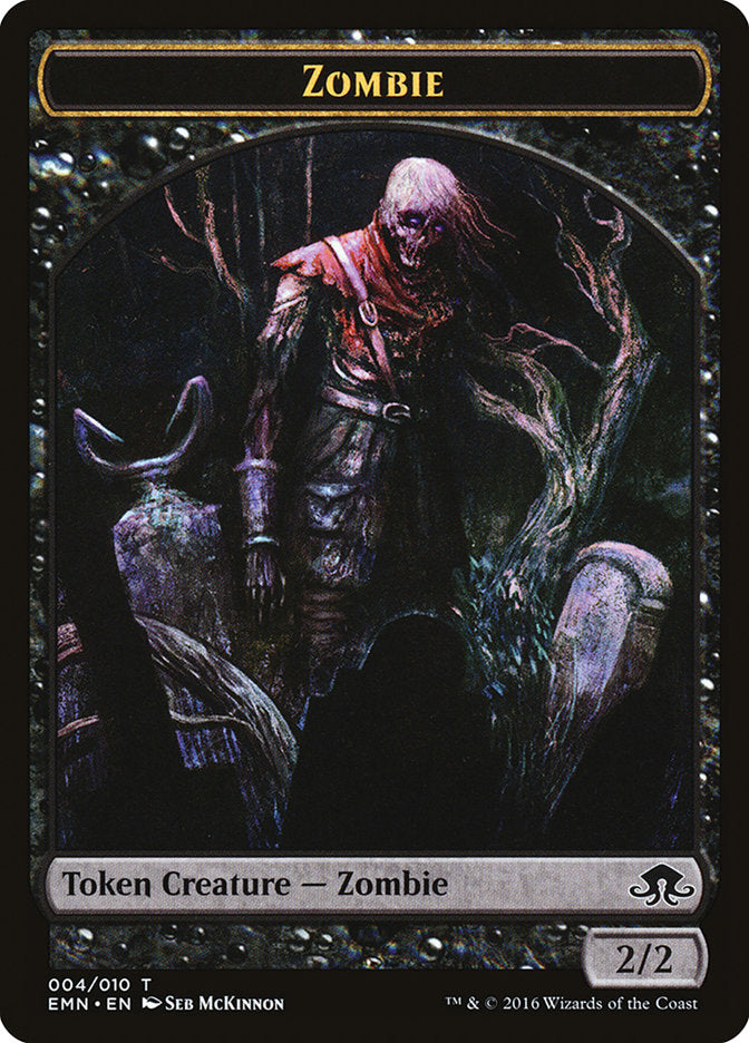 Zombie Token (004/010) [Eldritch Moon Tokens] | Deep Dive Games St. Marys