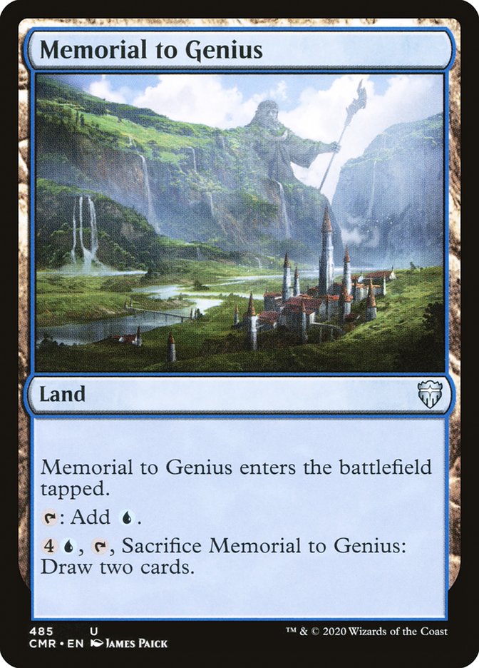 Memorial to Genius [Commander Legends] | Deep Dive Games St. Marys