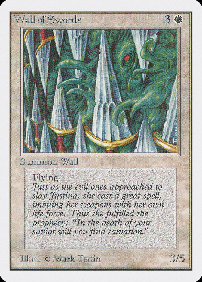 Wall of Swords [Unlimited Edition] | Deep Dive Games St. Marys