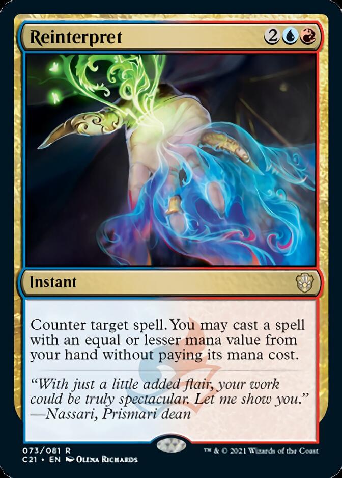 Reinterpret [Commander 2021] | Deep Dive Games St. Marys