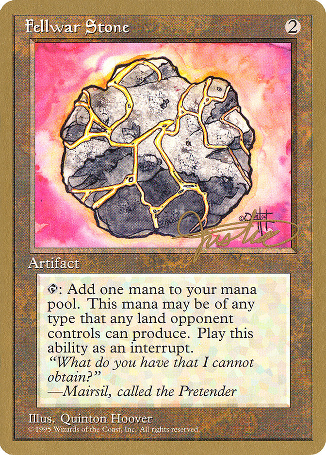 Fellwar Stone (Mark Justice) [Pro Tour Collector Set] | Deep Dive Games St. Marys