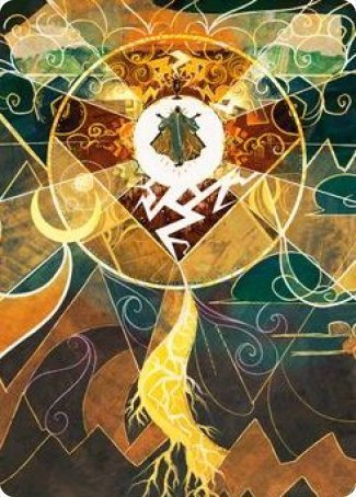 Lightning Bolt Art Card [Strixhaven: School of Mages Art Series] | Deep Dive Games St. Marys