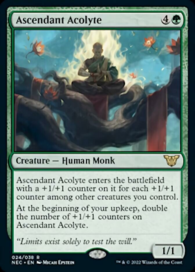 Ascendant Acolyte [Kamigawa: Neon Dynasty Commander] | Deep Dive Games St. Marys