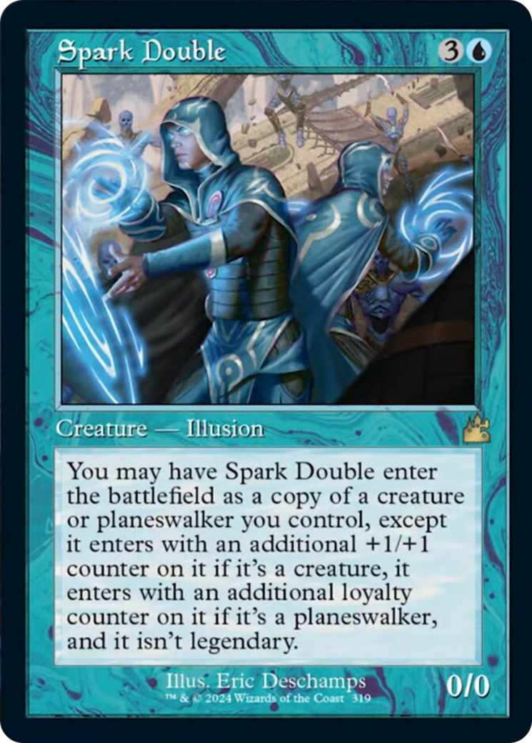 Spark Double (Retro Frame) [Ravnica Remastered] | Deep Dive Games St. Marys