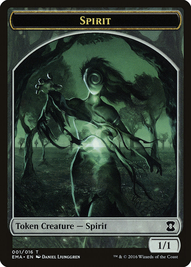 Spirit Token (001/016) [Eternal Masters Tokens] | Deep Dive Games St. Marys