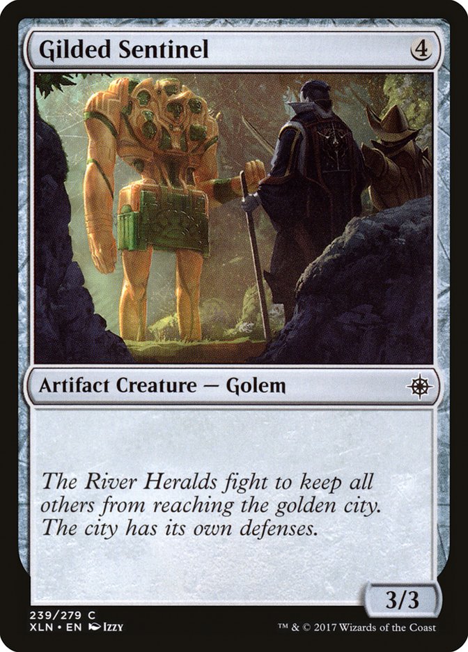 Gilded Sentinel [Ixalan] | Deep Dive Games St. Marys
