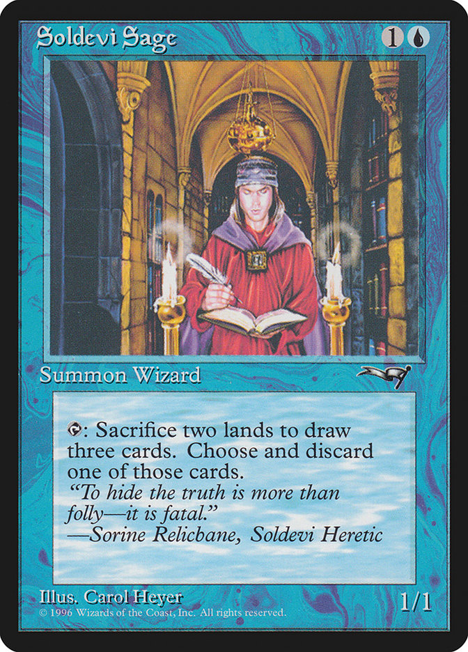 Soldevi Sage (Standing) [Alliances] | Deep Dive Games St. Marys