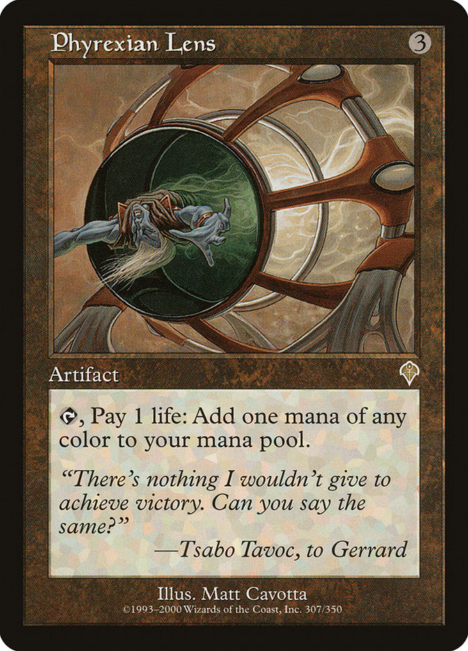 Phyrexian Lens [Invasion] | Deep Dive Games St. Marys