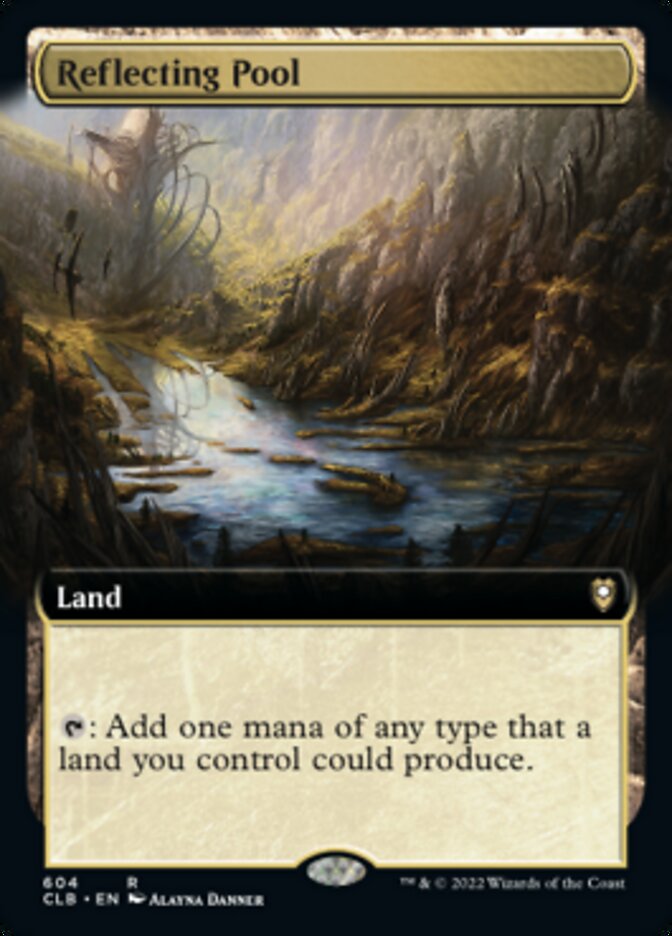Reflecting Pool (Extended Art) [Commander Legends: Battle for Baldur's Gate] | Deep Dive Games St. Marys