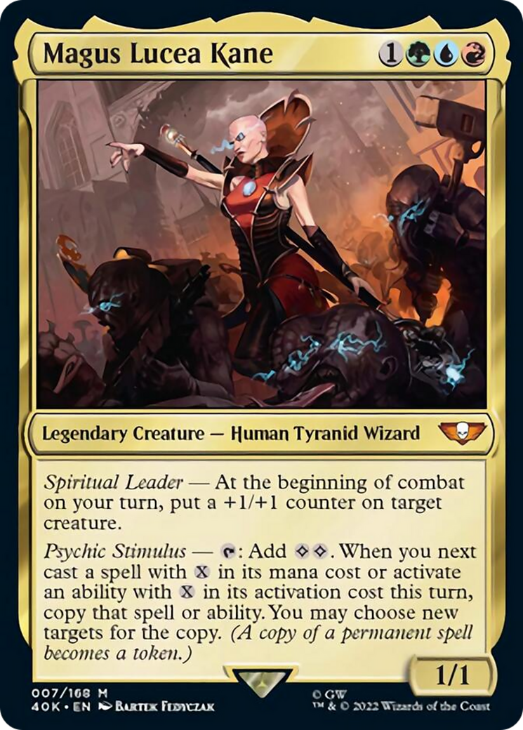 Magus Lucea Kane (Surge Foil) [Warhammer 40,000] | Deep Dive Games St. Marys