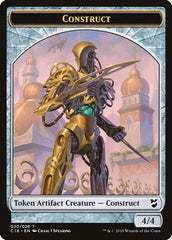 Myr (007) // Construct (020) Double-Sided Token [Commander 2018 Tokens] | Deep Dive Games St. Marys