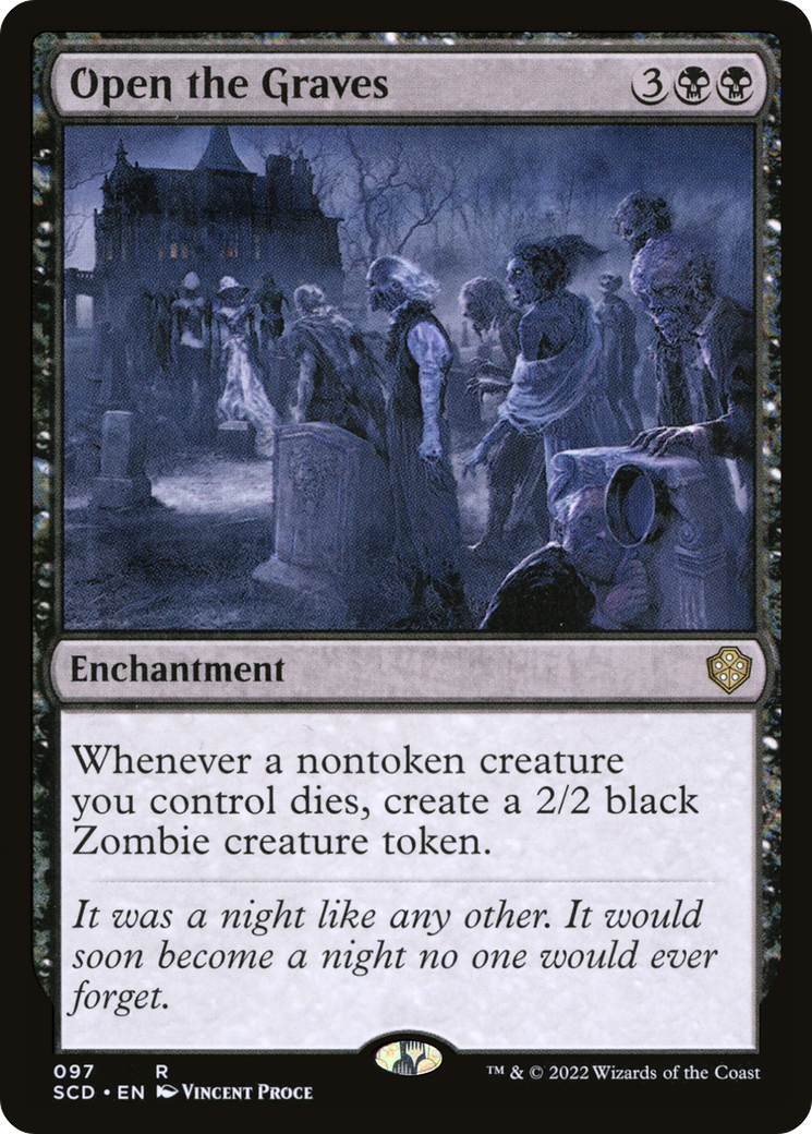 Open the Graves [Starter Commander Decks] | Deep Dive Games St. Marys