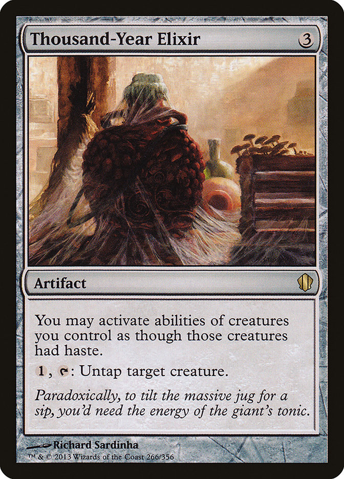 Thousand-Year Elixir [Commander 2013] | Deep Dive Games St. Marys