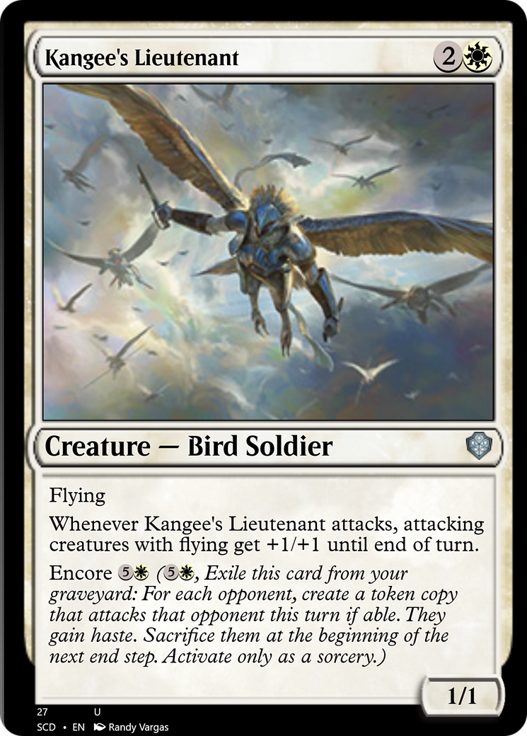 Kangee's Lieutenant [Starter Commander Decks] | Deep Dive Games St. Marys