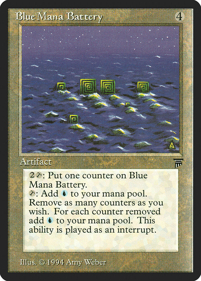 Blue Mana Battery [Legends] | Deep Dive Games St. Marys