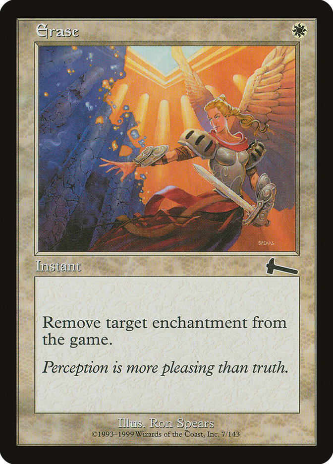 Erase [Urza's Legacy] | Deep Dive Games St. Marys
