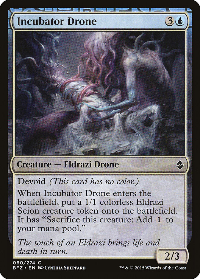 Incubator Drone [Battle for Zendikar] | Deep Dive Games St. Marys