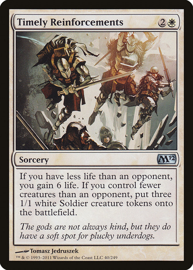 Timely Reinforcements [Magic 2012] | Deep Dive Games St. Marys