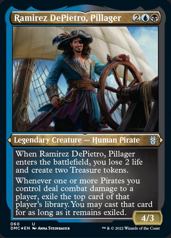 Ramirez DePietro, Pillager (Foil Etched) [Dominaria United Commander] | Deep Dive Games St. Marys