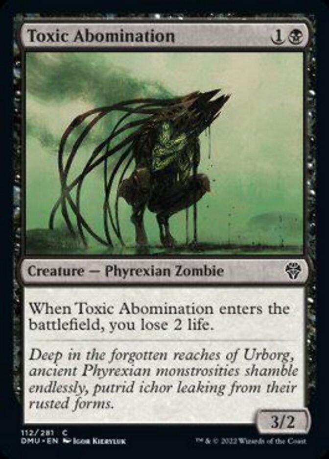 Toxic Abomination [Dominaria United] | Deep Dive Games St. Marys