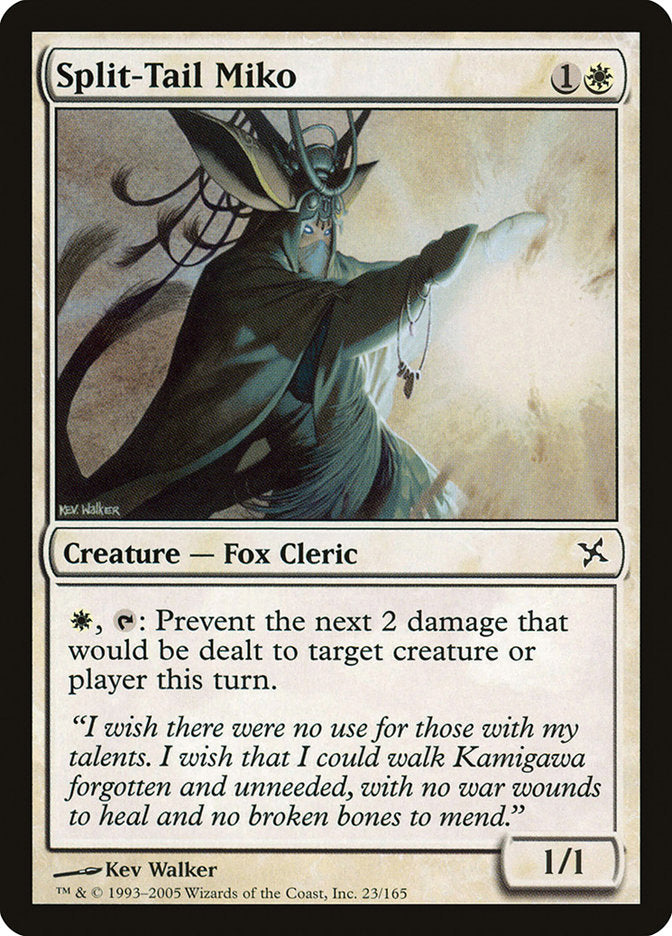 Split-Tail Miko [Betrayers of Kamigawa] | Deep Dive Games St. Marys