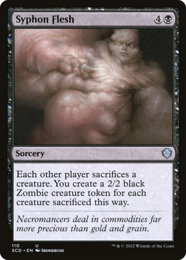 Syphon Flesh [Starter Commander Decks] | Deep Dive Games St. Marys