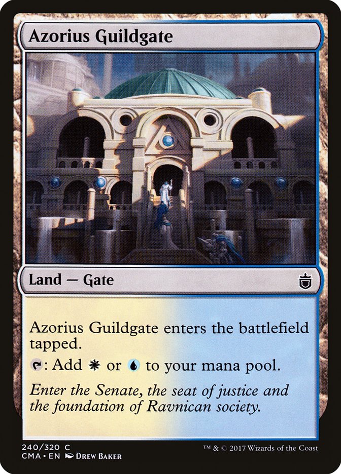 Azorius Guildgate [Commander Anthology] | Deep Dive Games St. Marys