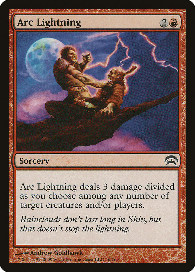 Arc Lightning [Planechase] | Deep Dive Games St. Marys