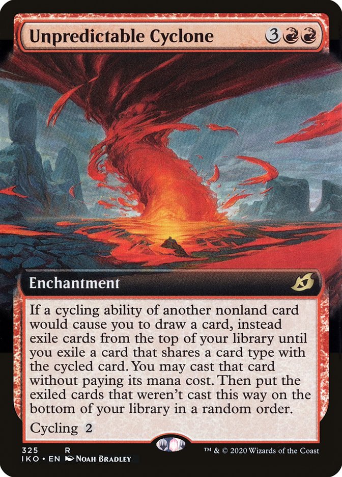 Unpredictable Cyclone (Extended Art) [Ikoria: Lair of Behemoths] | Deep Dive Games St. Marys