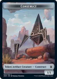 Construct // Illusion Double-Sided Token [Zendikar Rising Tokens] | Deep Dive Games St. Marys