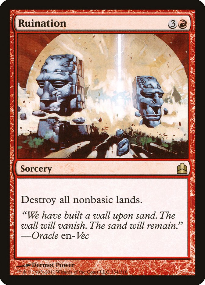 Ruination [Commander 2011] | Deep Dive Games St. Marys