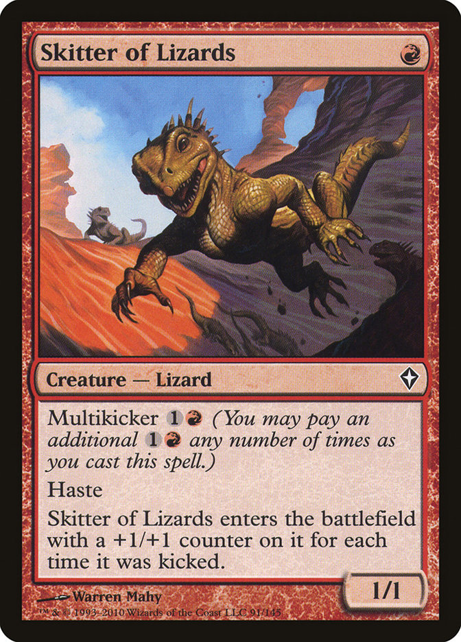 Skitter of Lizards [Worldwake] | Deep Dive Games St. Marys