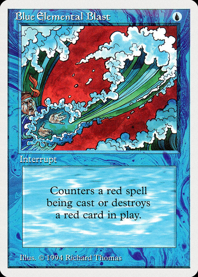 Blue Elemental Blast [Summer Magic / Edgar] | Deep Dive Games St. Marys