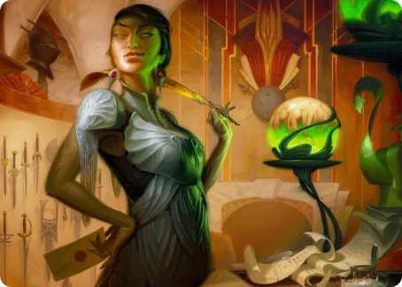 Mari, the Killing Quill Art Card [Streets of New Capenna Art Series] | Deep Dive Games St. Marys