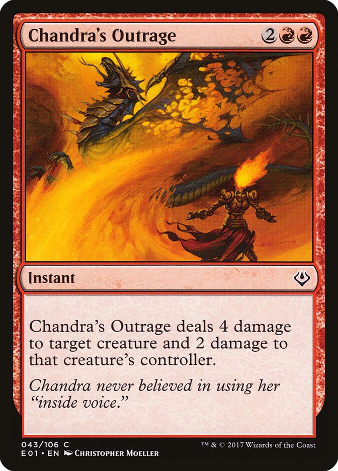 Chandra's Outrage [Archenemy: Nicol Bolas] | Deep Dive Games St. Marys