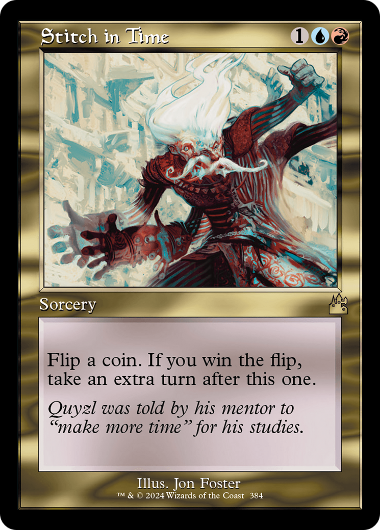 Stitch in Time (Retro Frame) [Ravnica Remastered] | Deep Dive Games St. Marys