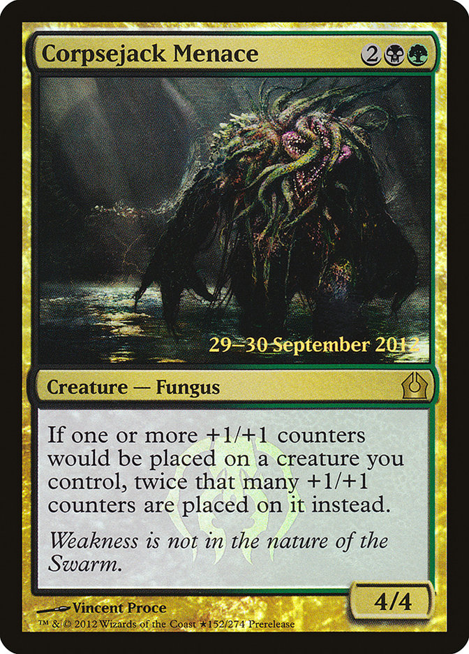 Corpsejack Menace [Return to Ravnica Prerelease Promos] | Deep Dive Games St. Marys